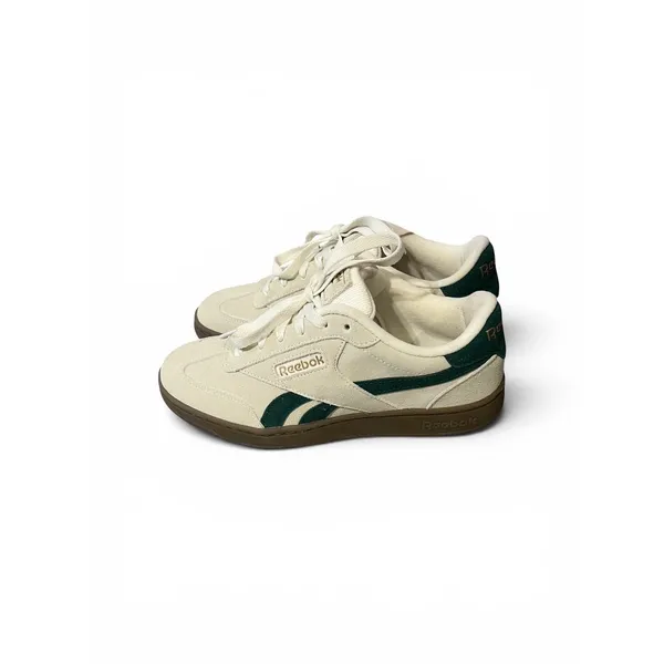 Reebok Club C Revenge Women Cream Green Suede Gum Sole Low Top Sneakers Size 8‎ - Image 6
