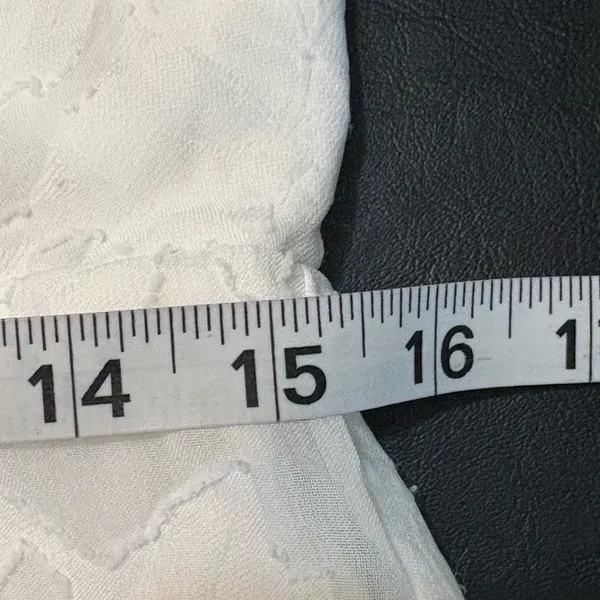 Lulu's Textured White Jumpsuit size M - Image 14