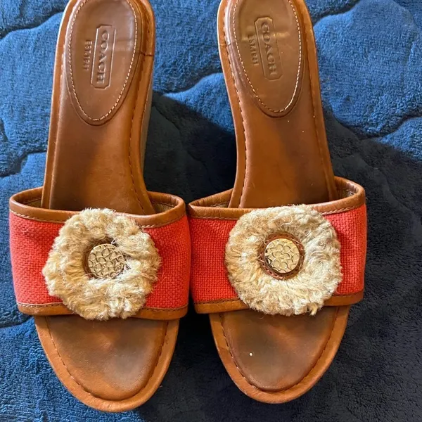Coach wedges size 7‎ - Image 8