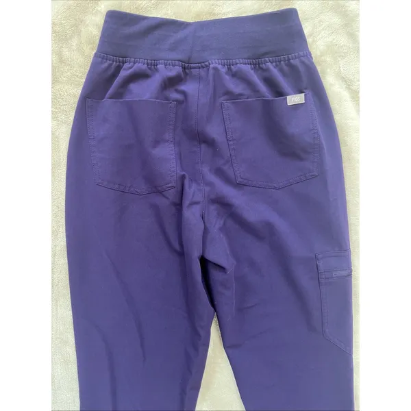FIGS HW Zamora Jogger Scrub Pants XXS Purple Stretch Technical Collection - Image 11