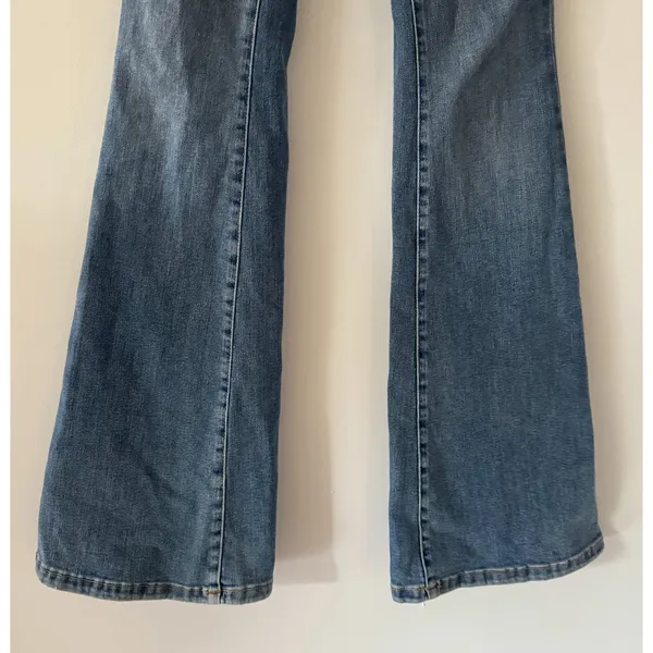 Free People x We The Free Jayde Flare Denim Jeans Size 26 - Image 3