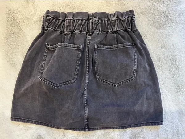 Pacsun Cinched Denim Washed Skirt - Image 2