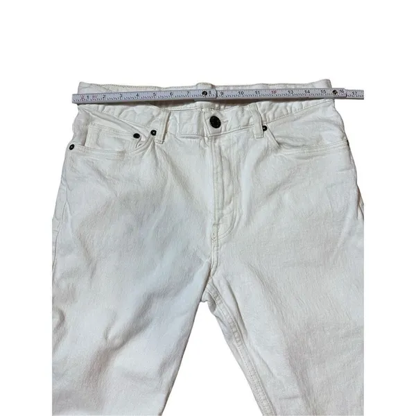 H&M & Denim women’s white slim fit high rise‎ shaping jeans sz 32 - Image 6