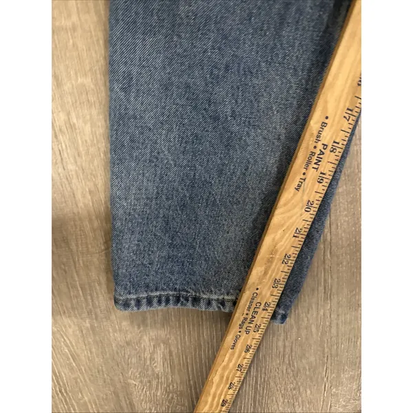 Everlane Jeans Womens 30 Blue 90s Cheeky Jean Crop Organic‎ Cotton Button Fly - Image 6