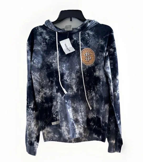 Simply Southern‎ Collection Women's Hoodie Tie Dye Long sleeve Top Small - Image 2