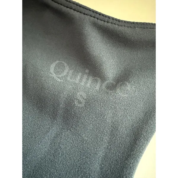 $30 Quince Long line Sports Bra - Small - Blue - Image 2