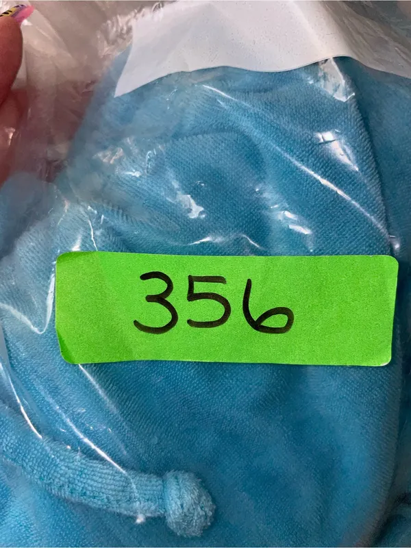 Fabletics Turquoise Blue Athletic Tank and Shorts Terry Set - Image 9