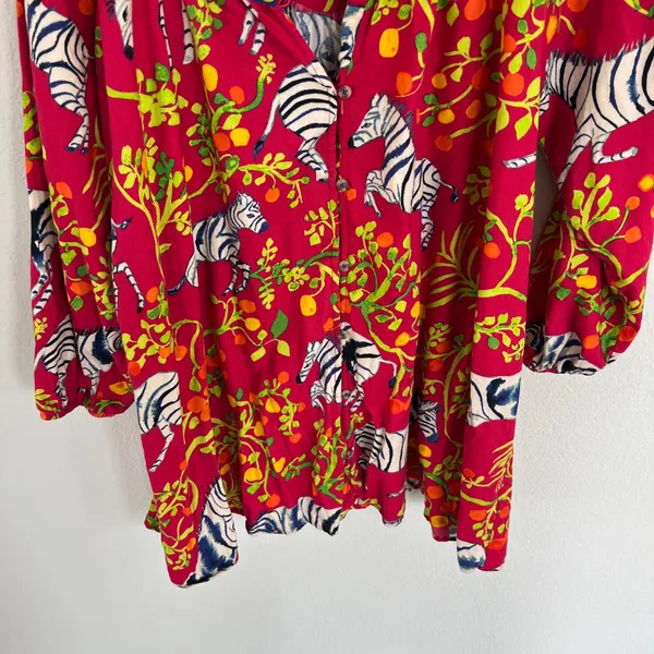 Olivia Wendel X Anthropologie Flannel Sleep Dress Size XS - Image 4