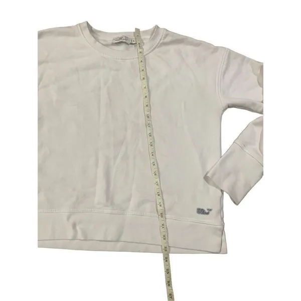 Vineyard Vines womens white sweatshirt size‎ medium - Image 4