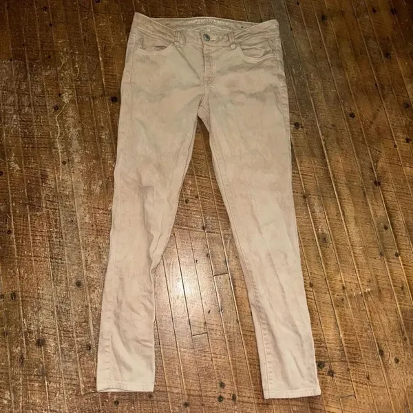 American Eagle super stretch size 10 tea stain jeggings - Image 2