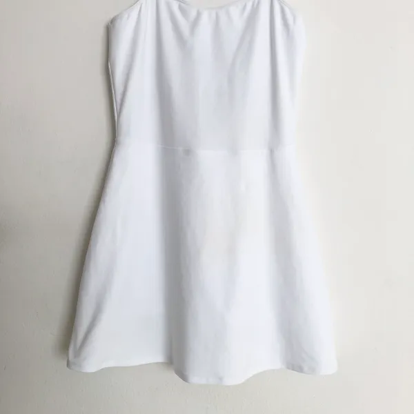 Alo Alosoft Courtside Tennis Dress White L - Image 5