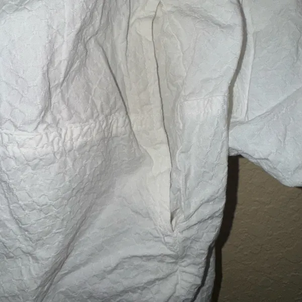 Free People White Textured Top - Image 5