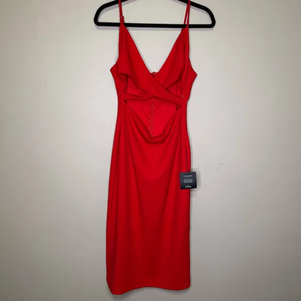Lulus Cross your heart body con cut out dress - Image 12