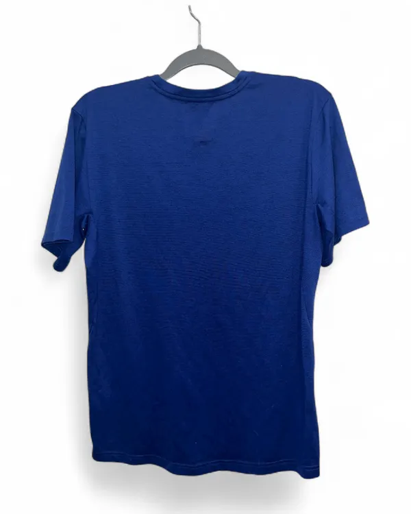 Nike Men’s Dri Fit Blue Short Sleeve Shirt Size Medium - Image 2