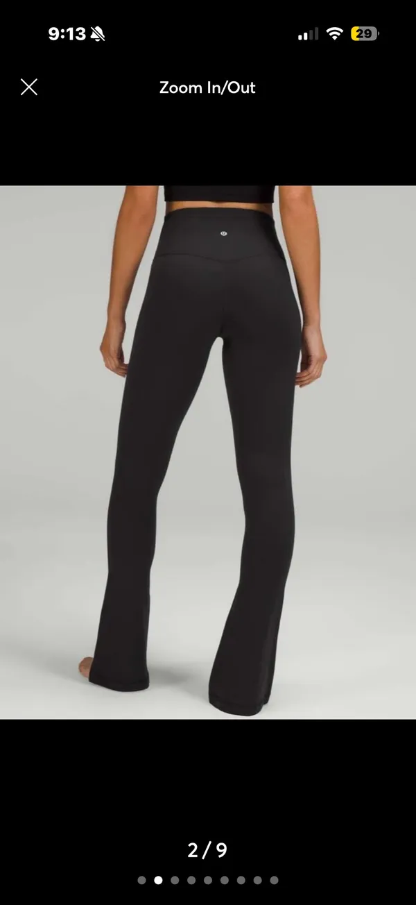 (2) lululemon align mini flare - Image 2