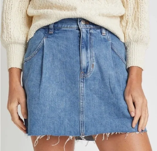 We The Free Cosmico denim skirt. Size 28 - Image 3