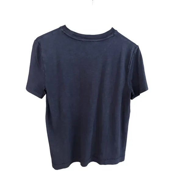 NWT Haven Well Within Navy Organic Cotton Slub Tee Small - Image 4