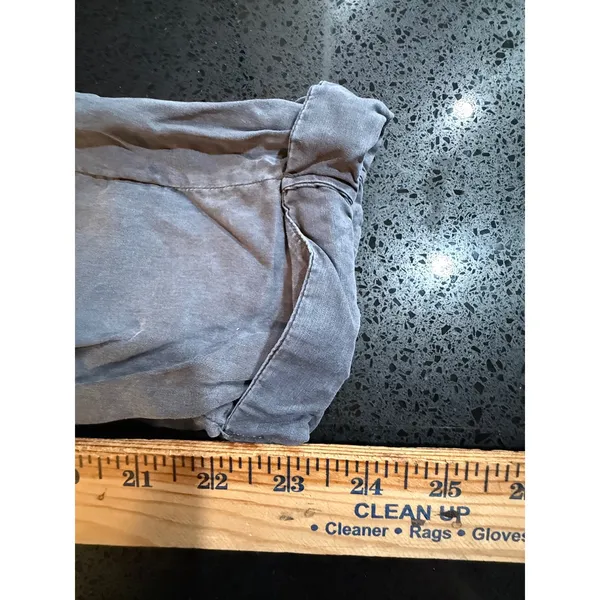 Lululemon Beyond the Studio Cargo‎ Pants Grey Lyocell Joggers Womens Size 2 - Image 6