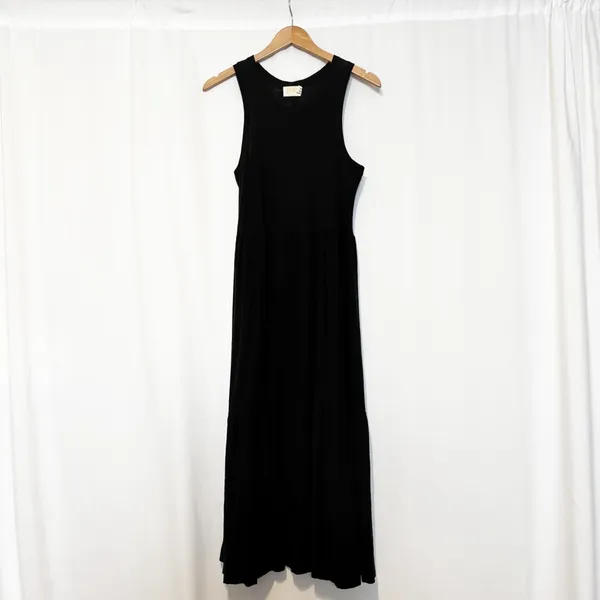 Nation LTD‎ Melissa Tiered Tank Dress Black size XS - Image 2