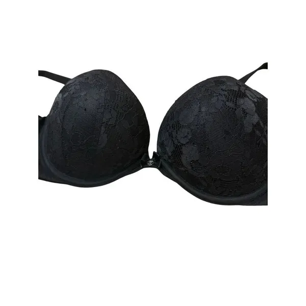 Victoria's Secret body by Victoria Bra Black Push Up Underwire Convertible 36D - Image 3