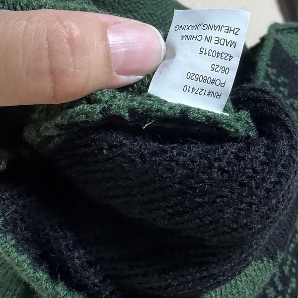 Hot Topic Sleep Token Green Cropped Knit Sweater Bell Sleeve Large - Image 6