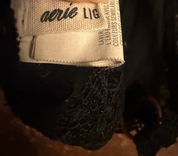 Aerie Bralette Lace Black - Image 3