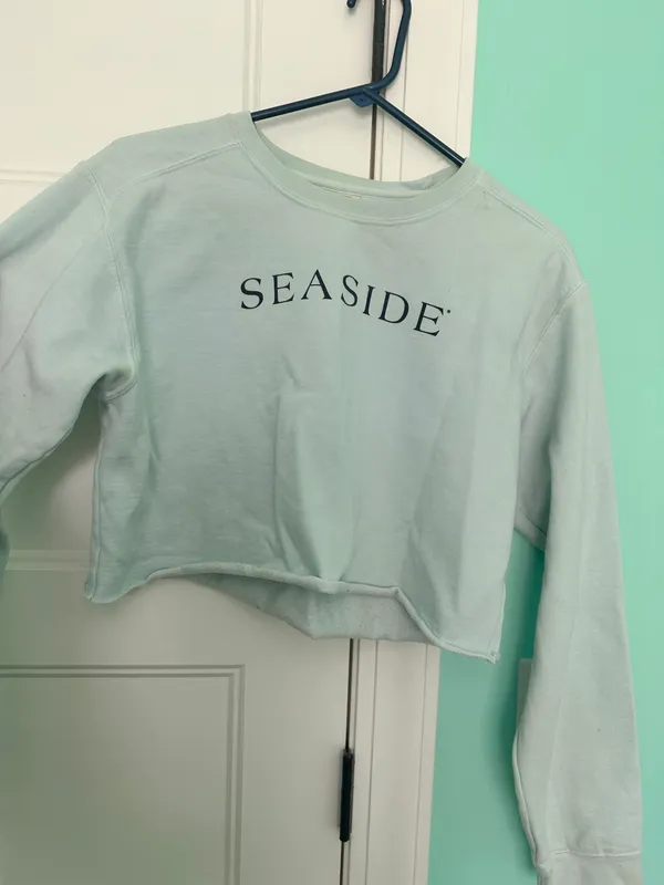 Seaside Cropped Sweatshirt - Image 3