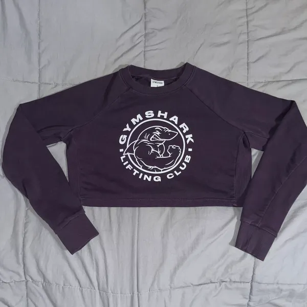 Gymshark Legacy Crop Sweatshirt - Image 2