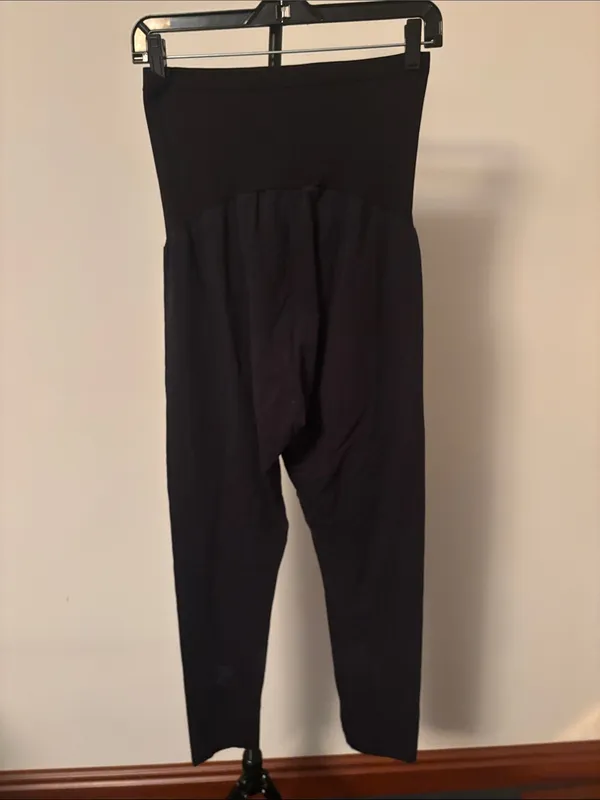 Oh Baby by Motherhood Black Maternity Leggings - Image 3