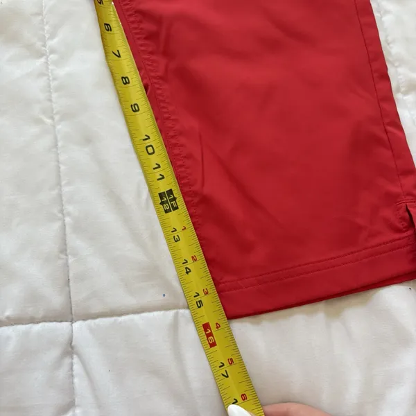 NVO by Lanctot Cropped Pants Womens 2 Red Golf Preppy Outdoor Activewear‎ Luxury - Image 7