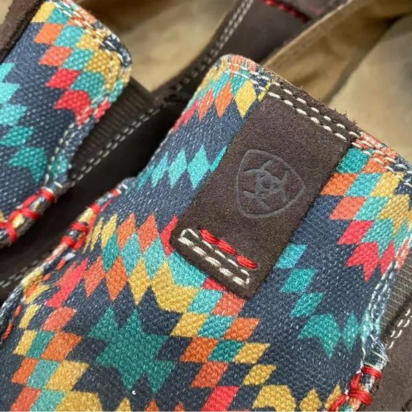 ARIAT 10036845 Aztec Cruiser Moccasin Slip On Shoes Size 7B - Image 9