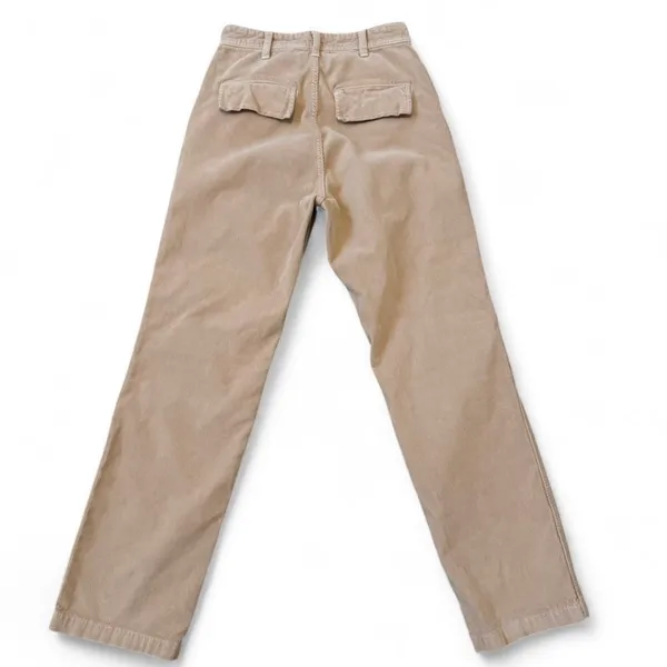 Brandy melville tan corduroy straight leg pants - Image 3