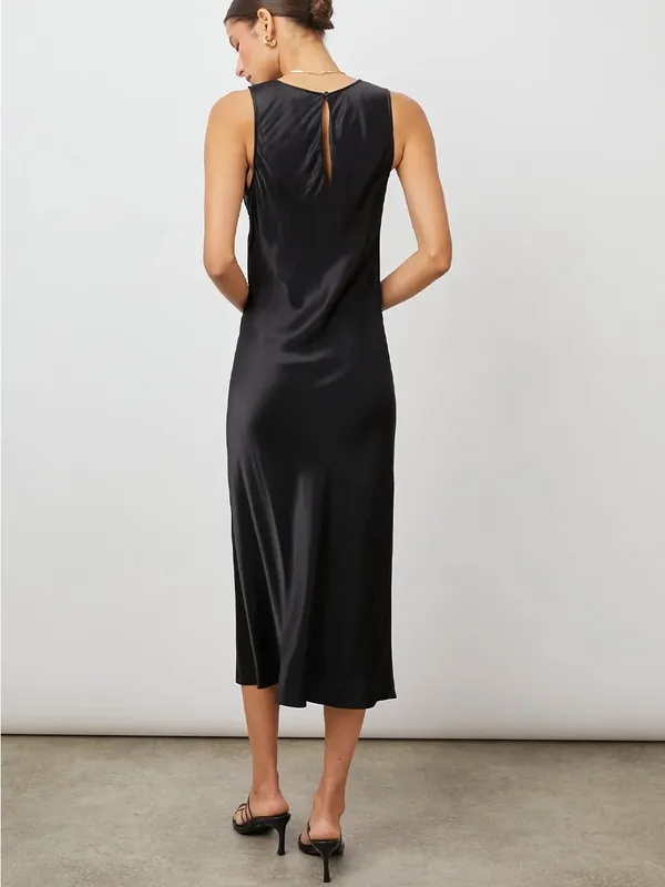 NWT Rails Gabriella Midi Dress Black M - Image 2