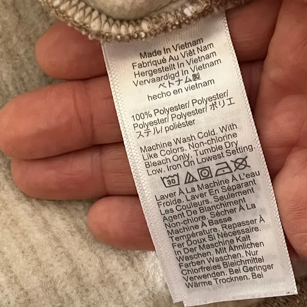 J. Crew Funnelneck Pullover Minimalist Quiet Luxury Women Cream‎ Medium - Image 5