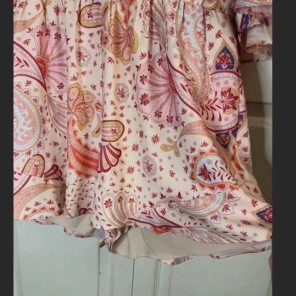 Lovers + Friends Epiphany Paisley Romper L NWT - Image 6