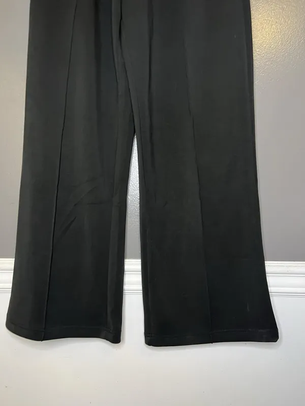 Liquid Energy Sweatpants Womens Small Black Wide Leg Key West Florida Beach - Image 2