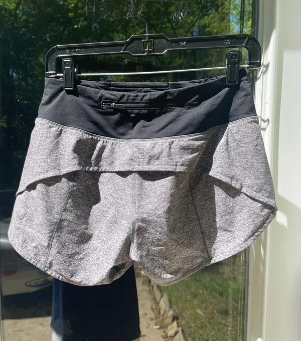 Run Times Shorts 4” Gray - Image 2