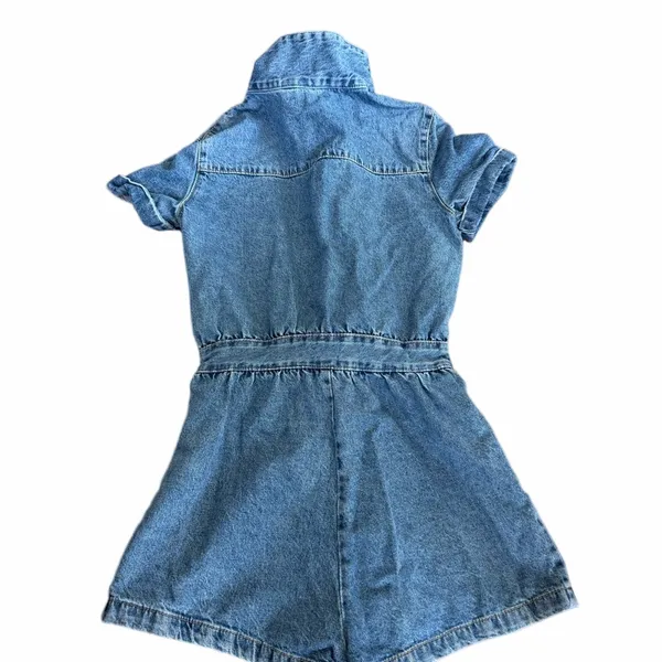 H&M Womens Denim Blue One Piece - Image 2