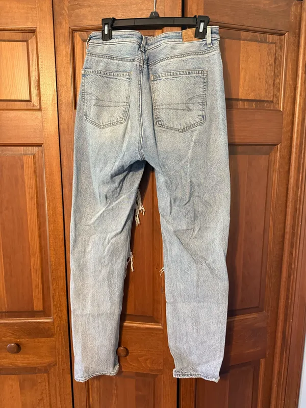 American Eagle Highest Rise Mom Jeans x-long - Image 3