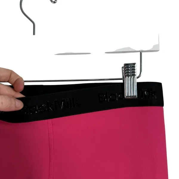 Black Milk Hot Pink High Waisted Leggings Active Gym Workout‎ Womens Medium - Image 4