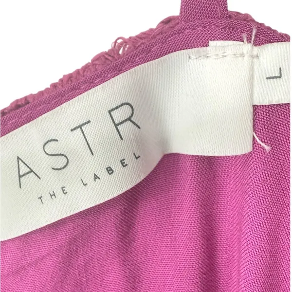 ASTR the Label Womens Sleeveless Lace Midi Dress Pink Size Large Feminine Party - Image 2