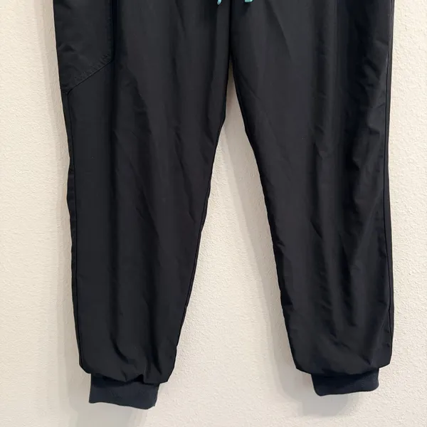 FIGS Black FREEx Lined Zamora High Waisted Womens‎ XL Tall Jogger Scrubs - Image 7