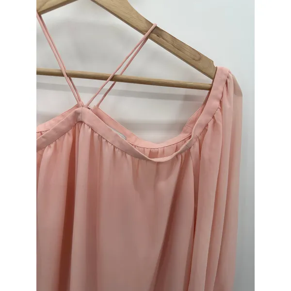 1.State Pink Off The Shoulder Long Sleeve Blouse Women's Size‎ Medium M - Image 4