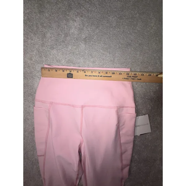 Beyond Yoga Spacedye High Waisted Midi Leggings Fresh Pink Heather Size L NWT - Image 10