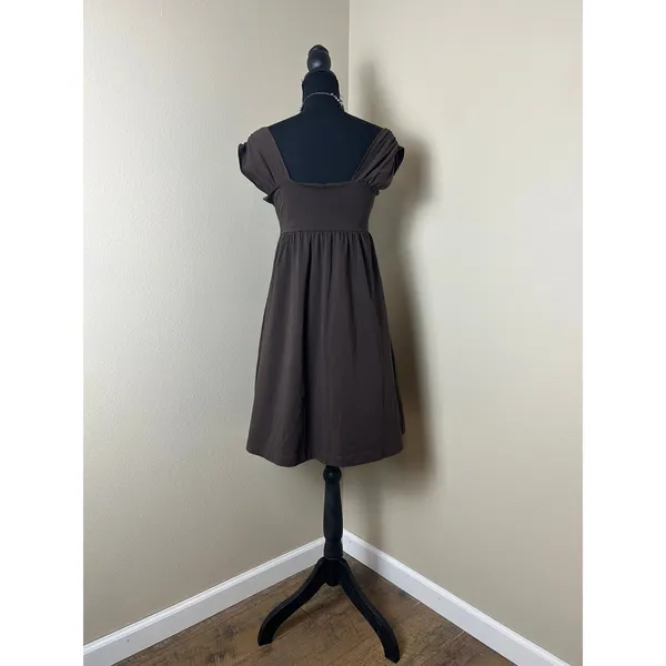 Y2K Victoria's Secret Chocolate Brown Bra Top Mini Dress VS Bombshell Bodycon - Image 4