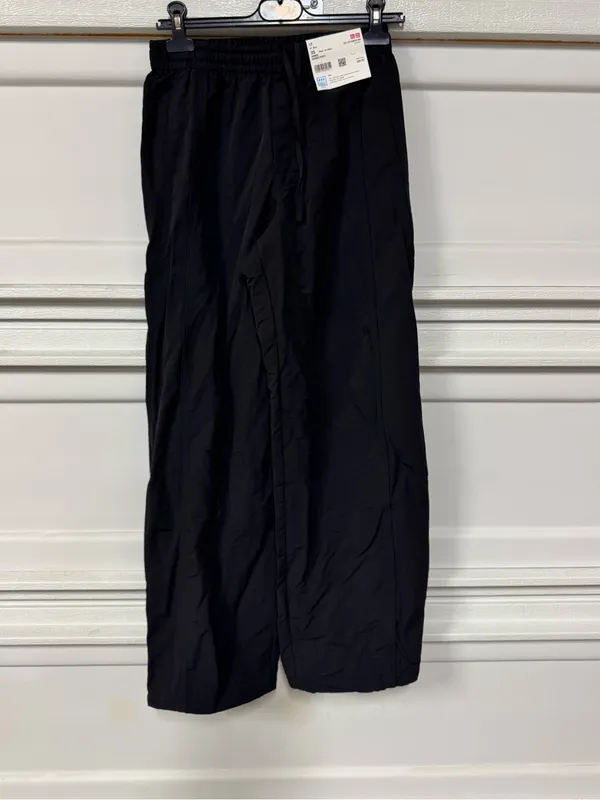 Uniqlo Women’s Geared Pants Black XS New Wide Leg - Image 3