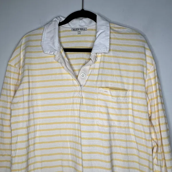 Alex Mill Stripe Rugby Dress Size Medium - Image 6