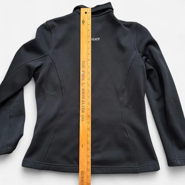 Spyder Core Sweater Jacket coat Women's Black large - Image 6