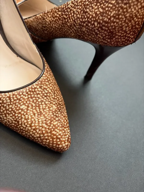 Cole Haan Grand OS Real Cow Fur Heels - Image 3
