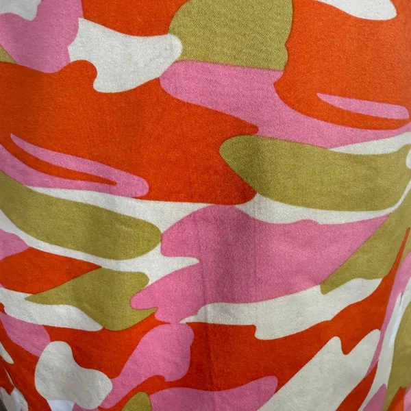 J. Crew multi colored mod splash print stretchy mini skirt with pockets size 6 - Image 10
